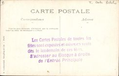 CARTE PHOTO Poussue Pousse Exposition Indochine