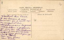 VINTAGE POSTCARD Postcard Child Sower 10c