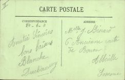 VINTAGE POSTCARD Water mill Abbeville the mill of Bouvacque