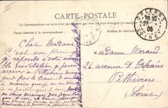 VINTAGE POSTCARD Water mill Bords of Loiret Moulin Holy Julien