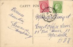 VINTAGE POSTCARD Water mill Allevard les Bains the old mill