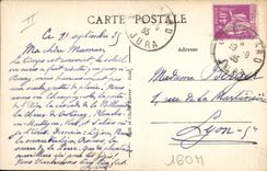 VINTAGE POSTCARD Water mill Bourg of Sirod Cascade of Ain