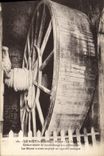 VINTAGE POSTCARD Water mill Mont Saint Michel the Abbey