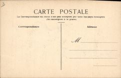 CPA Contre la lumiere Chameau