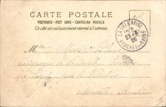 VINTAGE POSTCARD Against the light Castle