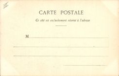 CPA L'ombre du pochard Alcool