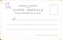 VINTAGE POSTCARD Fantasy Illustrator Railroads of the East the Vosges Schlitteur