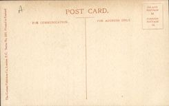 VINTAGE POSTCARD Fantasy Illustrator Woman Breaking the ice