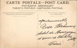 VINTAGE POSTCARD Fantasy Illustrator Parisian Beautiful Woman