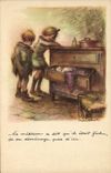 CPA Fantaisie Illustrateur Poulbot 