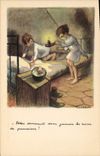 CPA Fantaisie Illustrateur Poulbot 