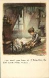 CPA Fantaisie Illustrateur Poulbot Vignette Joffre Militaria