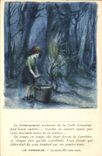 CPA Fantaisie Illustrateur Poulbot Victor Hugo Les Miserables La petite fille toute seule 