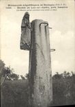 VINTAGE POSTCARD Dolmen Menhir of rear Lan Justiz close lannion