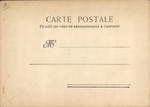 VINTAGE POSTCARD Fantasy Illustrator Albert Guillaume Militaria