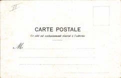 VINTAGE POSTCARD Fantasy Illustrator Albert Guillaume the high one of Bonnat Militaria