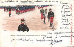 VINTAGE POSTCARD Fantasy Illustrator Albert Guillaume After the Militaria review
