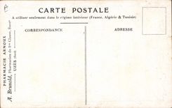 VINTAGE POSTCARD Fantaisie Illustrator Albert Guillaume Militaria the general one does not like the music