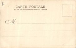 VINTAGE POSTCARD Fantasy Illustrator Albert Guillaume Militaria Re-examined of the captain