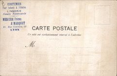 VINTAGE POSTCARD Fantasy Illustrator Albert Guillaume Militaria Speech of the colonel