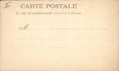 VINTAGE POSTCARD Militaria the construction of a barracks