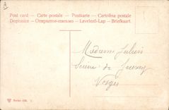 VINTAGE POSTCARD Militaria Armed German After criticism