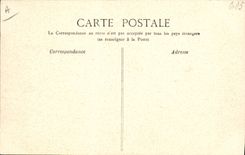VINTAGE POSTCARD Militaria Artillerie Destruction of the projectiles not burst