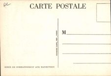 VINTAGE POSTCARD Militaria Headquarters to the operations