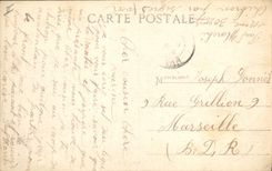 VINTAGE POSTCARD Militaria Camp of Chibron 112eme of infantry