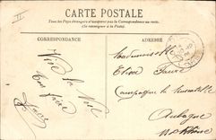 VINTAGE POSTCARD Militaria the letter of the troupier Babillarde