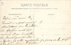 VINTAGE POSTCARD Militaria Field artillery Ecole has fire of 75 progressive Shooting