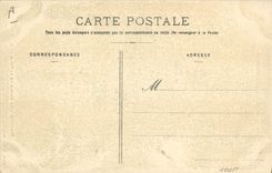 VINTAGE POSTCARD Trade Biarritz Postcards the rock of Virgin TOP