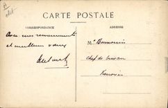 VINTAGE POSTCARD Banque General society Arranges of Carcassonne Place Carnot