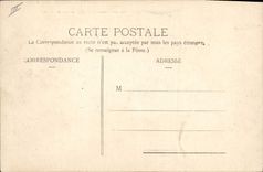 VINTAGE POSTCARD Bank Trawl-nets on the Marne the street of the Marne General society Hairdresser