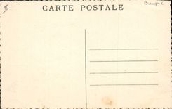 VINTAGE POSTCARD Chambéry Bank the column of the elephants the General society the post office building