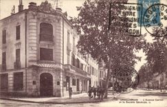 CPA Banque Draguignan L'avenue Carnot et la Societe Generale
