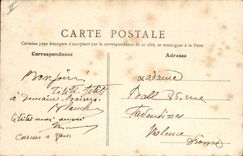 VINTAGE POSTCARD Lyon Quay Veterinary Pierre Sixteen School