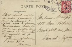 VINTAGE POSTCARD Toulouse the statue of Riquet and the National school Veterinary surgeon