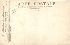 CPA Contre la lumiere Femme