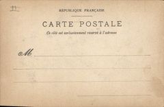 CPA Contre la lumiere Femme