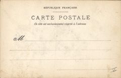 CPA Contre la lumiere Homme
