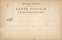CPA Contre la lumiere Femme