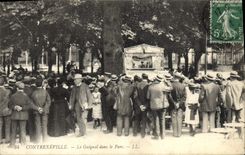 CPA Theatre Guignol Contrexeville Le Guignol dans le parc TOP