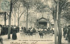 CPA Theatre Guignol Paris Le Guignol des champs Elysees TOP