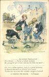 CPA Fantaisie Illustrateur Poulbot Victor Hugo La legende des siecles Le Crapaud Grenouille 