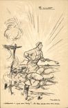 CPA Fantaisie Illustrateur Poulbot Militaria 
