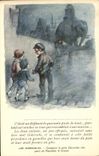 CPA Fantaisie Illustrateur Poulbot Victor Hugo Les Miserables Gavroche Elephant Napoleon 