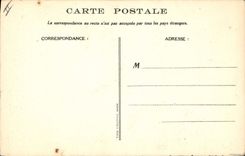 CPA Fantaisie Illustrateur Poulbot Victor Hugo Les Miserables Cygne Swan
