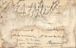 VINTAGE POSTCARD Dolmen Menhir Draguignan Dolmen druidic