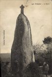 VINTAGE POSTCARD Dolmen Tregunc Menhir